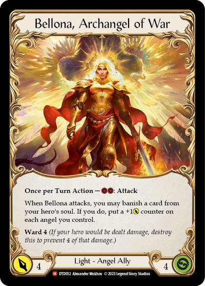 Bellona, Archangel of War Figment of War Cold Foil Marvel