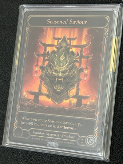 Seasoned Saviour Marvel Cold Foil PCG Graded 9.5