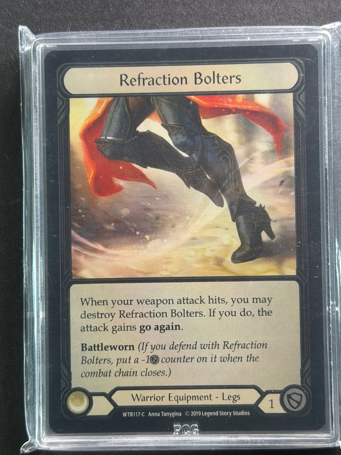 Refraction Bolters Cold Foil Graded Mint 9 PCG