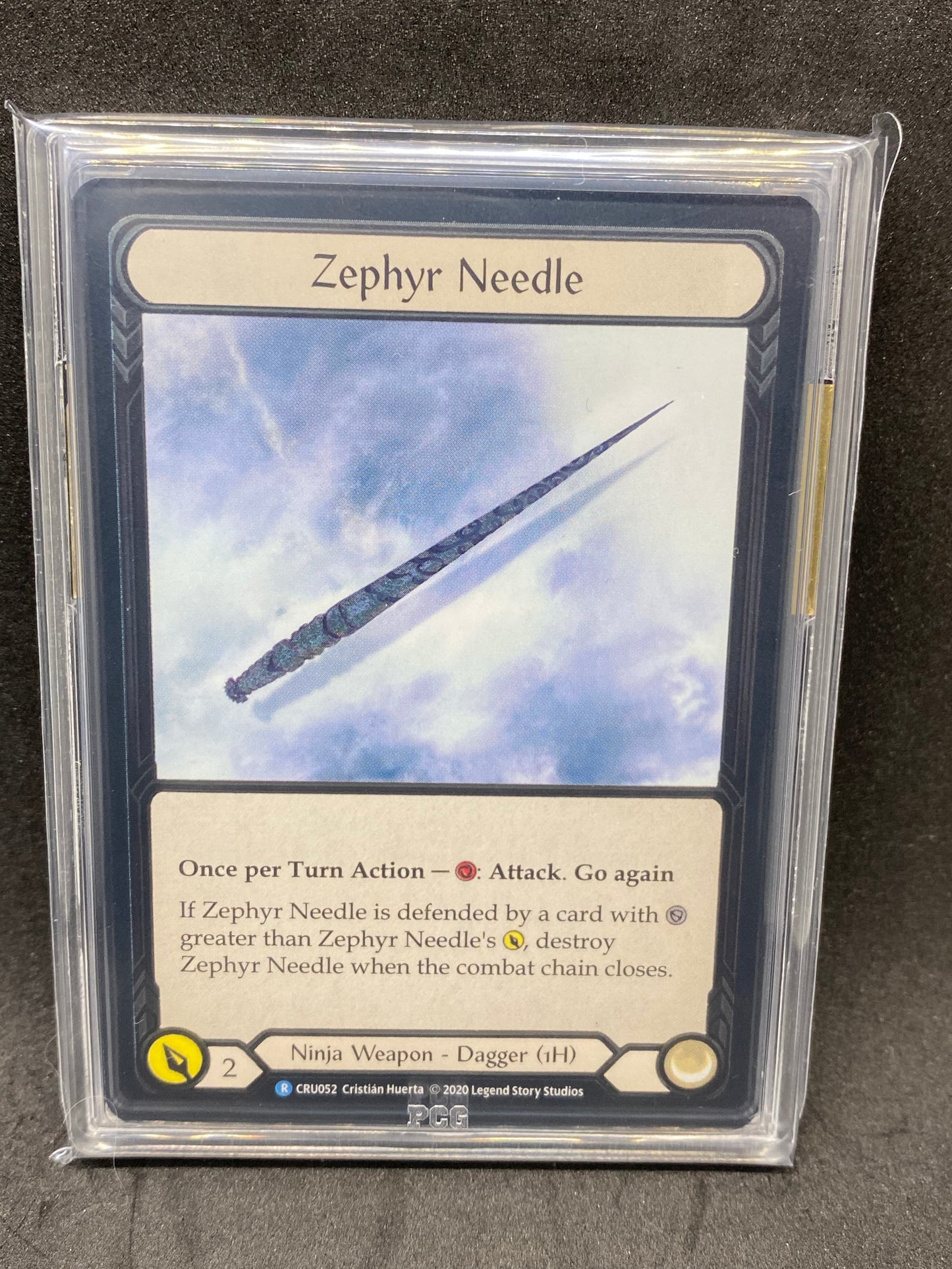 Zephyr Needle R CF 9.5 Graded Player Slab