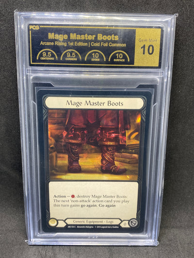 Mage Master Boots CF Gem Mint 10 Graded