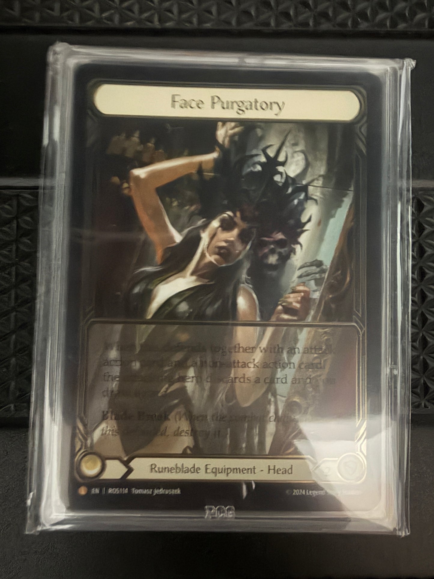 Face Purgatory EA CF  Graded PCG Mint 9