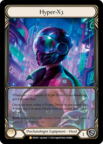 Hyper-X3 Cold Foil Extended Art