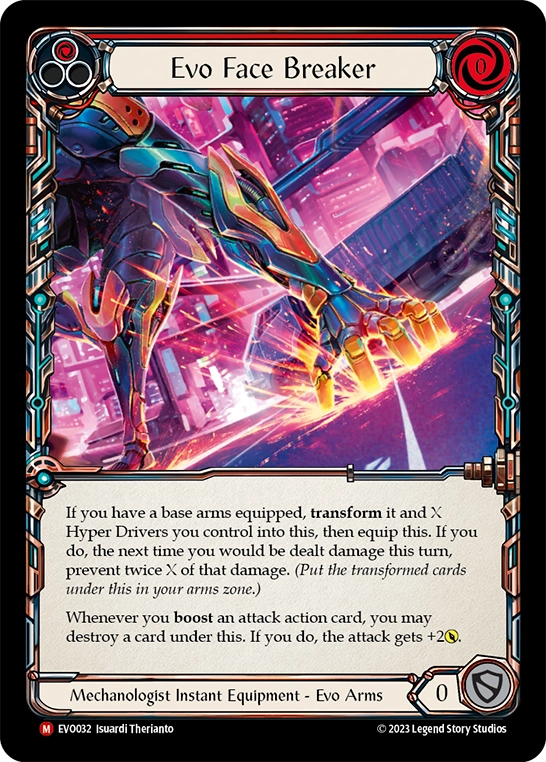 Evo Face Breaker Cold Foil Marvel