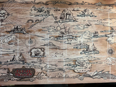 Treasure Map playmat