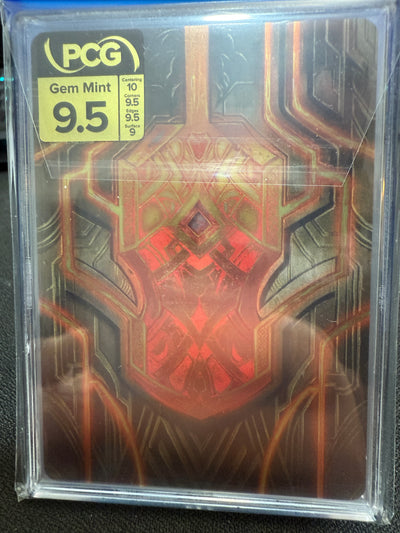 Testament of Valahai Marvel Cold Foil Graded Gem Mint 9.5