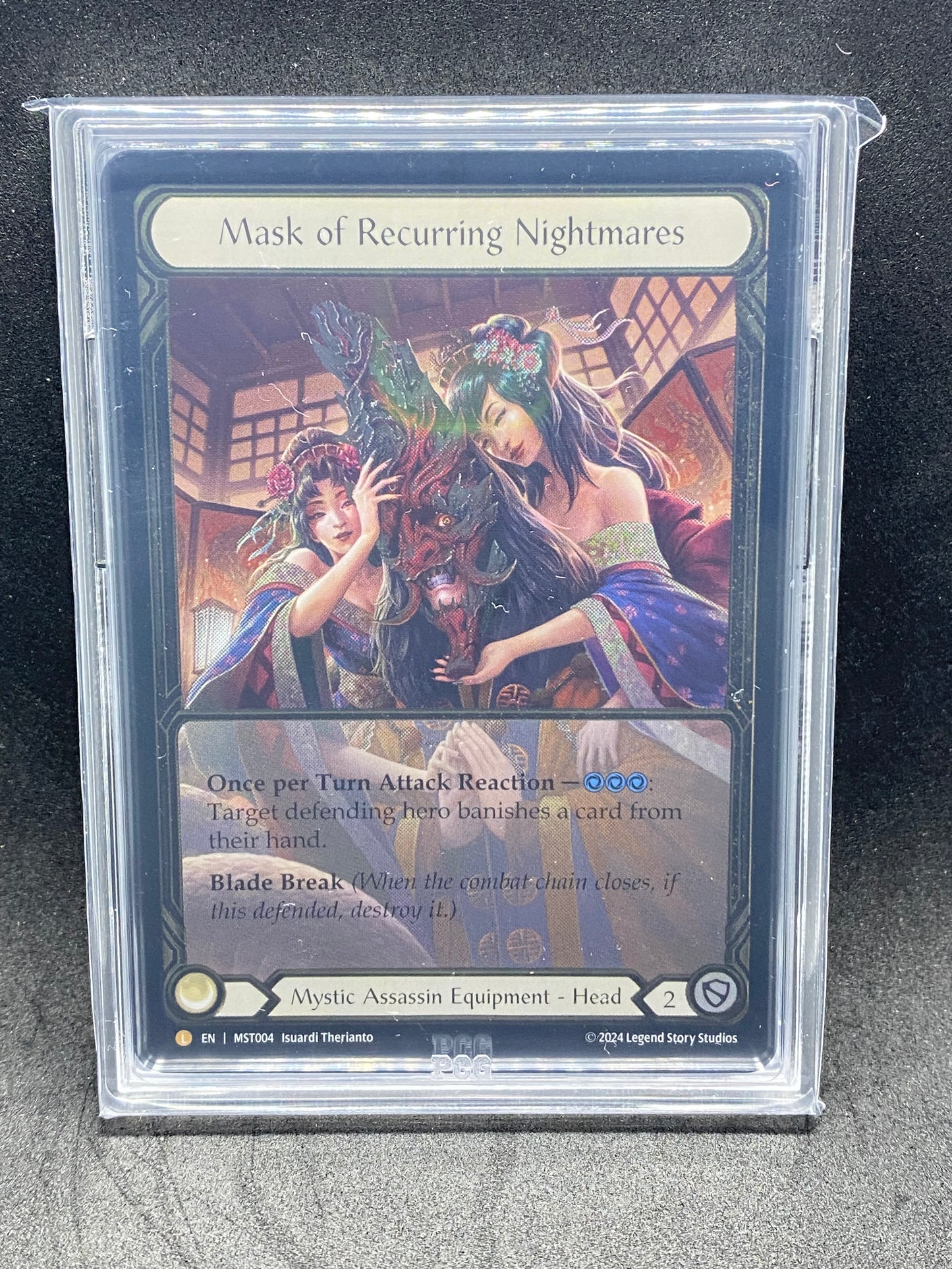 Mask of Recurring Nightmares CF Extended 9 Graded Player Slab