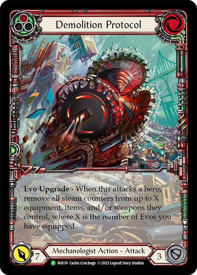 Demolition Protocol Extended Art Promo