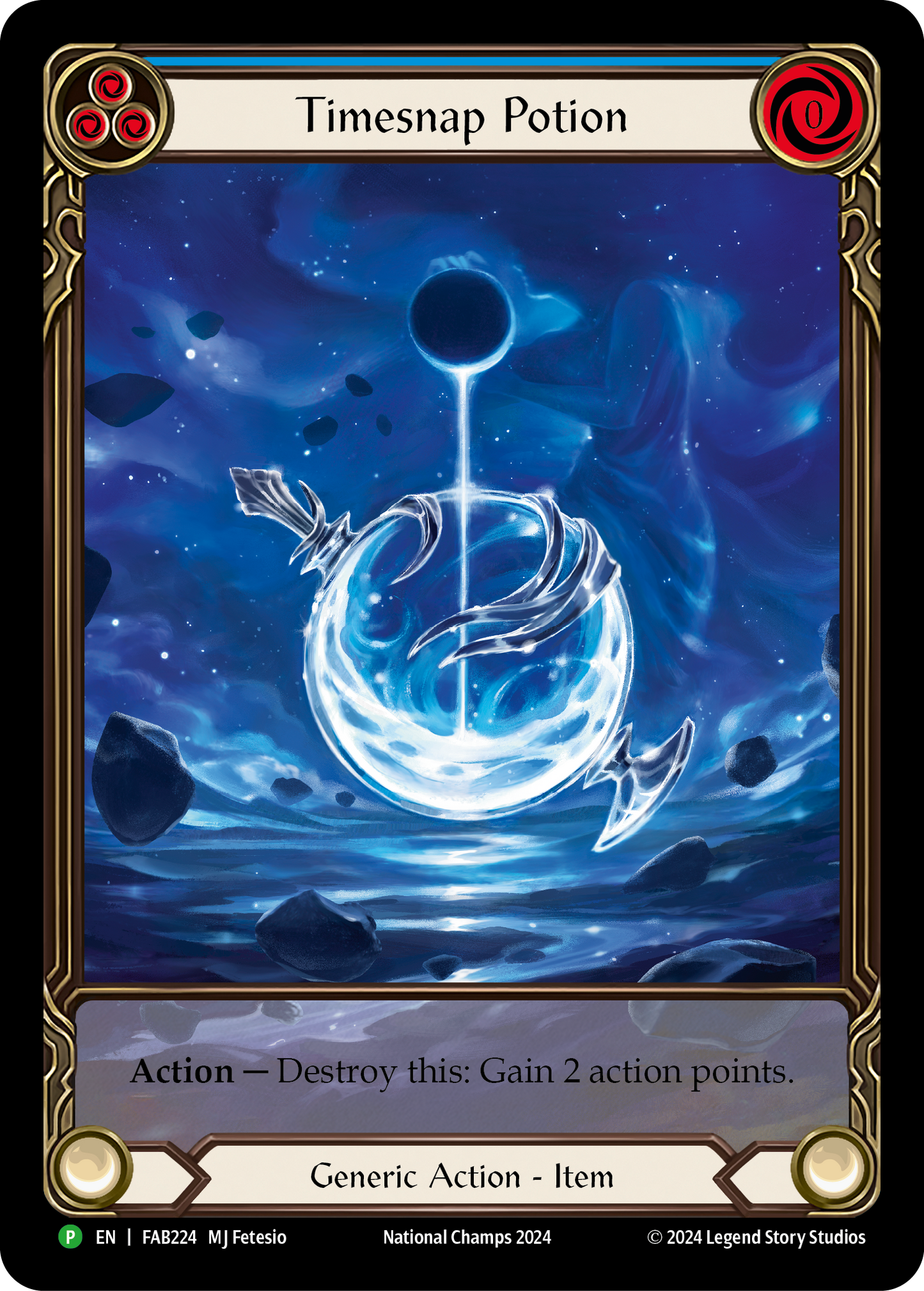 Timesnap Potion Cold Foil Promo