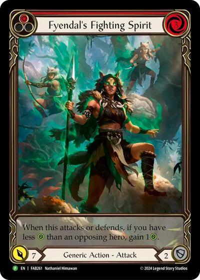 Fyendal's Fighting Spirit Alt Art EA RF Promo