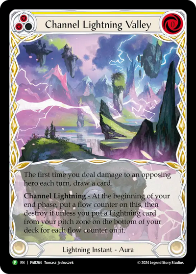 Channel Lightning Valley Cold Foil Promo