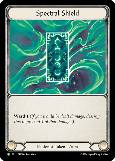 Spectral Shield Cold Foil Mists Green