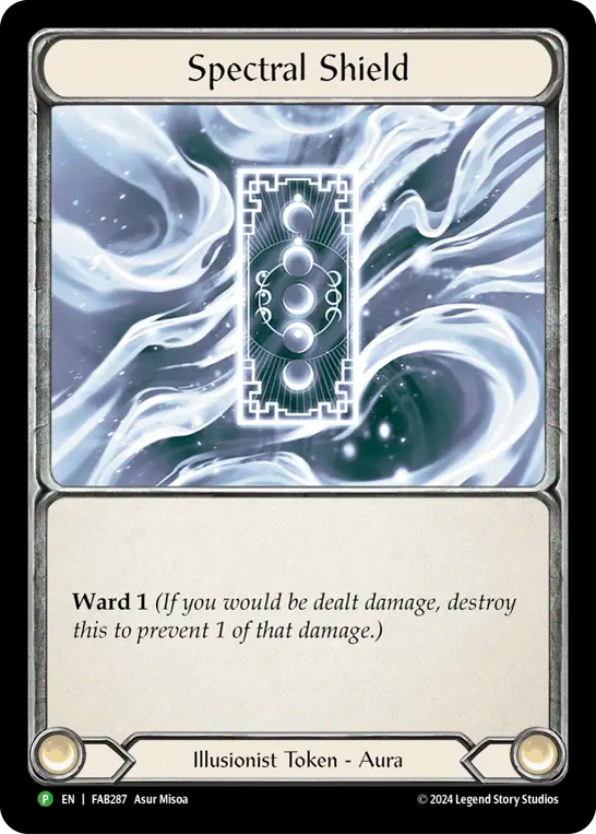 Spectral Shield Cold Foil Mists Dark