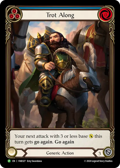 Trot Along Rainbow Foil Promo