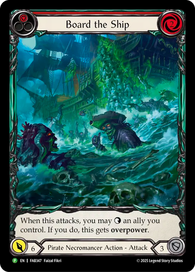 Board the Ship Rainbow Foil Promo