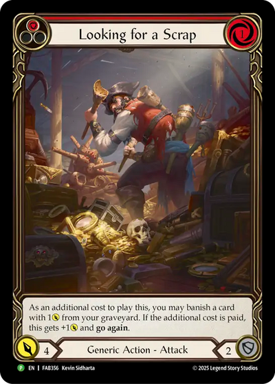 Looking for a Scrap Rainbow Foil Promo