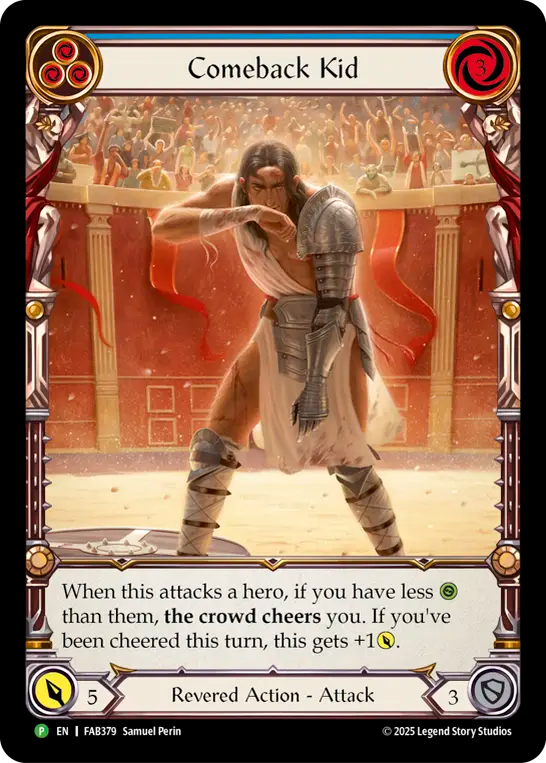 Comeback Kid Promo RF (Blue)