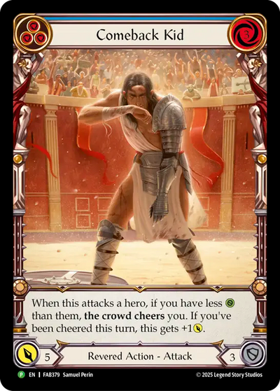 Comeback Kid Promo RF (Blue)