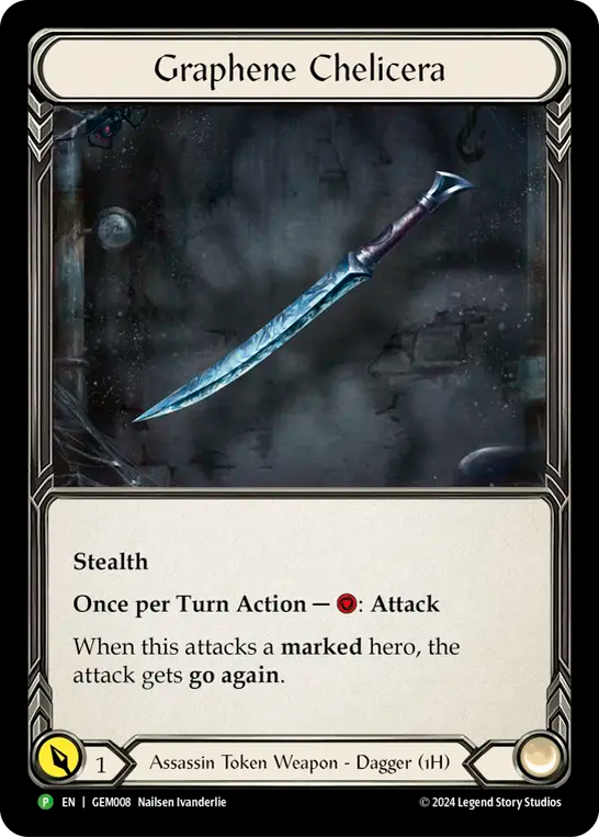 Graphene Chelicera Cold Foil