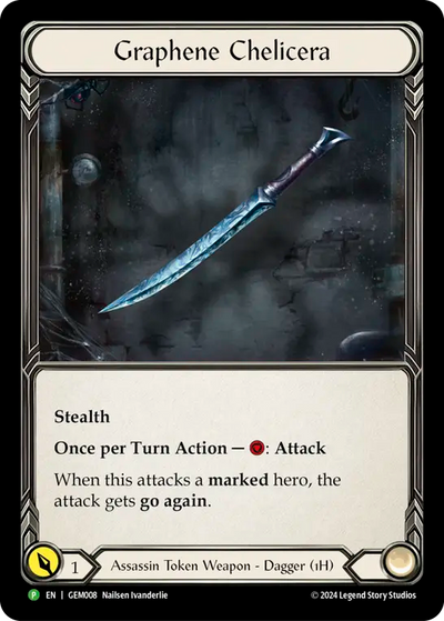 Graphene Chelicera Cold Foil