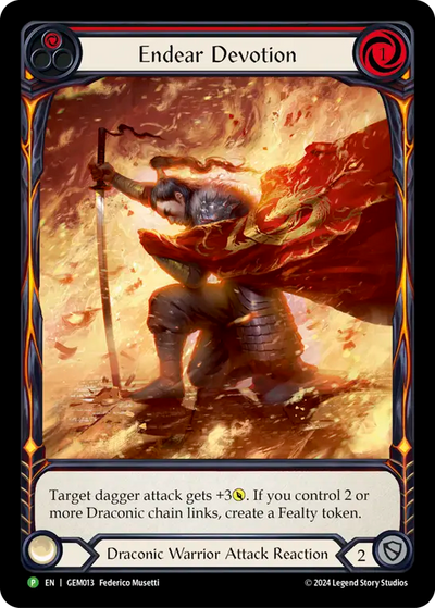 Endear Devotion Promo Rainbow Foil