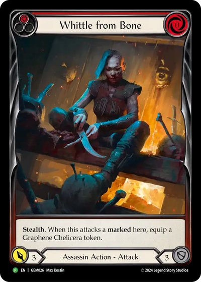 Whittle from Bone Promo Rainbow Foil