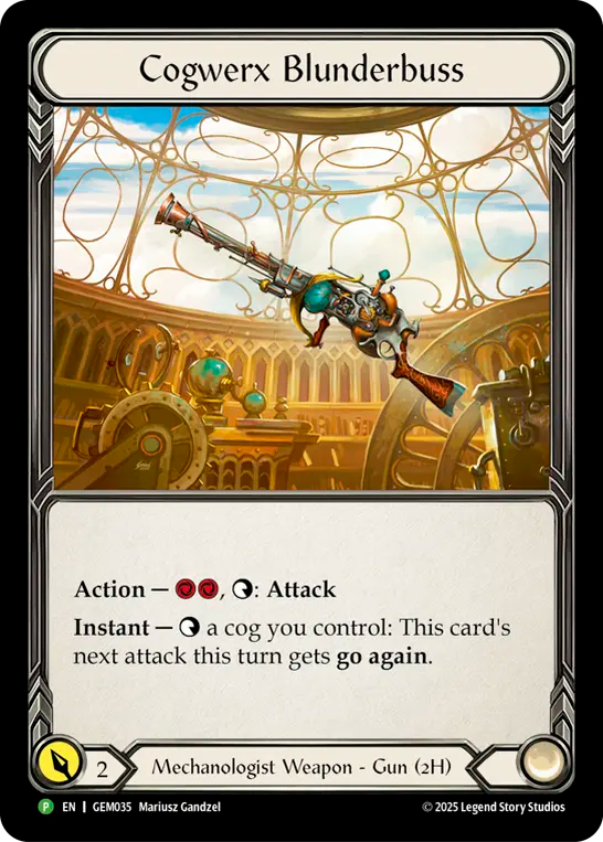 Cogwerx Blunderbuss Cold Foil