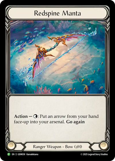 Redspine Manta Cold Foil