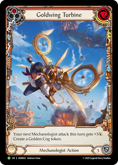 Goldwing Turbine Red Rainbow Foil Promo