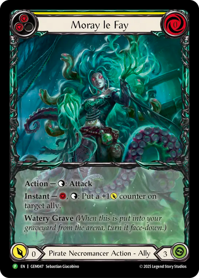 Moray le Fay Rainbow Foil Promo