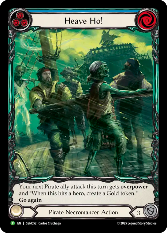 Heave Ho Rainbow Foil Promo