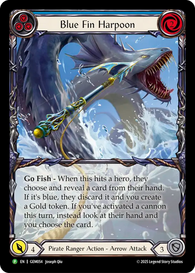 Blue Fin Harpoon Rainbow Foil Promo