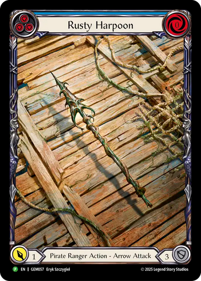 Rusty Harpoon Rainbow Foil Promo
