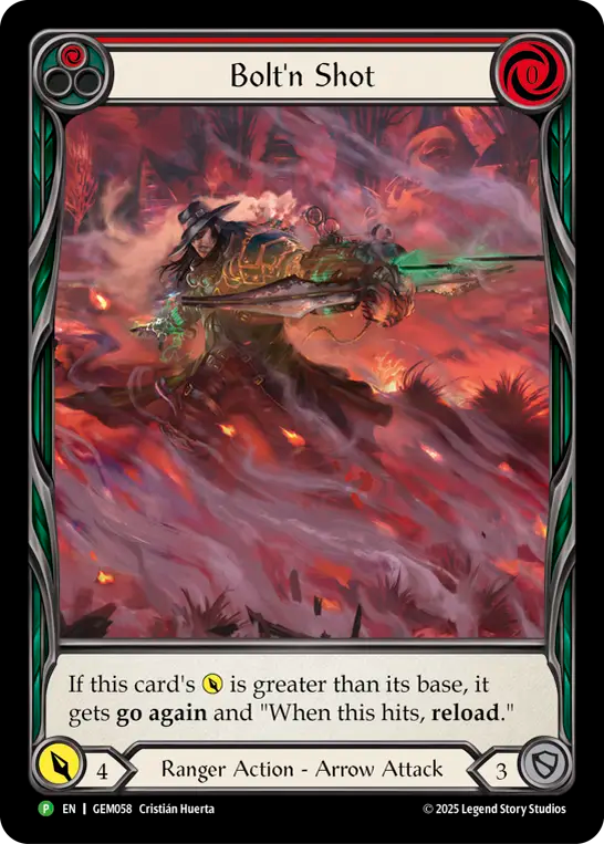 Boltn Shot Red Gem Promo