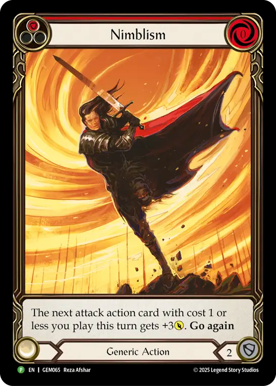 Nimblism Red Alt Art EA