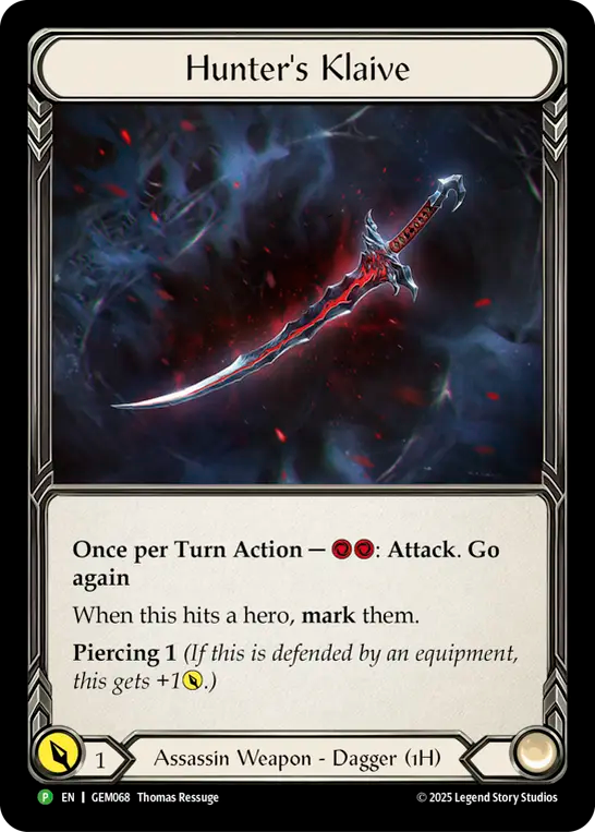 Hunters Klaive Promo