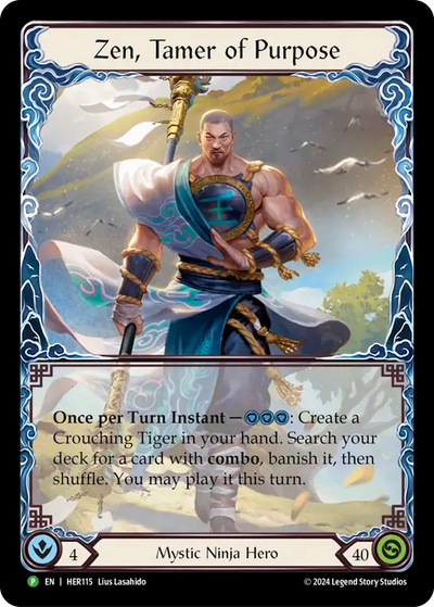 Zen, Tamer of Purpose RF Promo