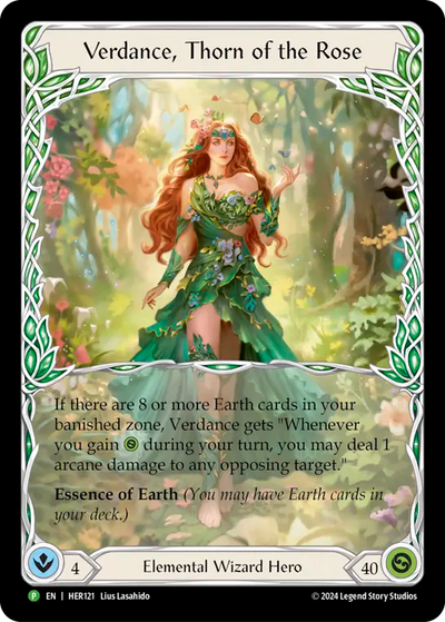 Verdance, Thorn of the Rose RF Promo