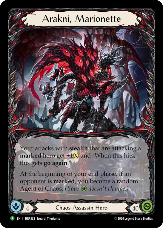 Arakni, Marionette Rainbow Foil Promo