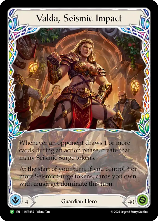 Valda, Seismic Impact RF Promo