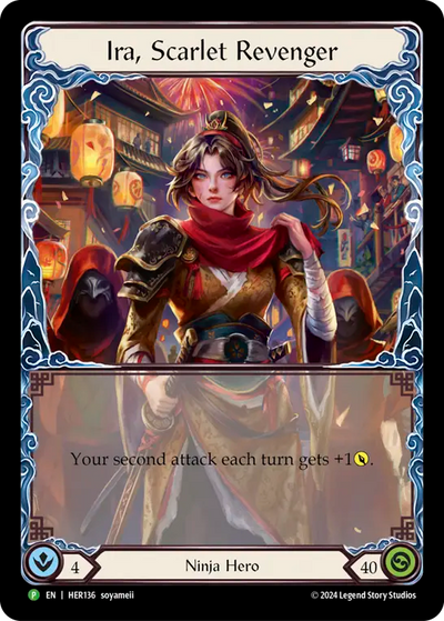 Ira, Scarlet Revenger Cold Foil Promo