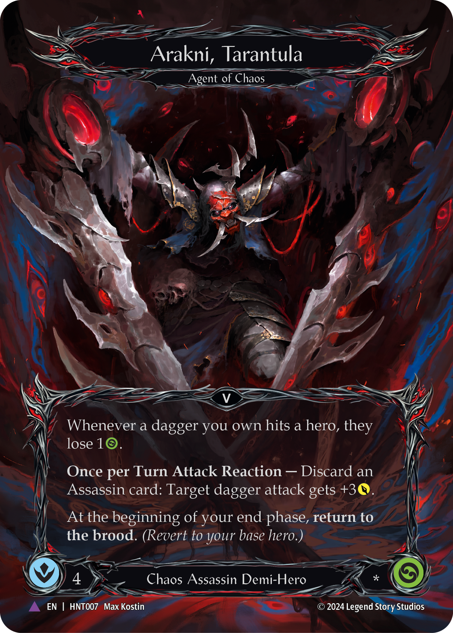 Arakni, Tarantula Marvel