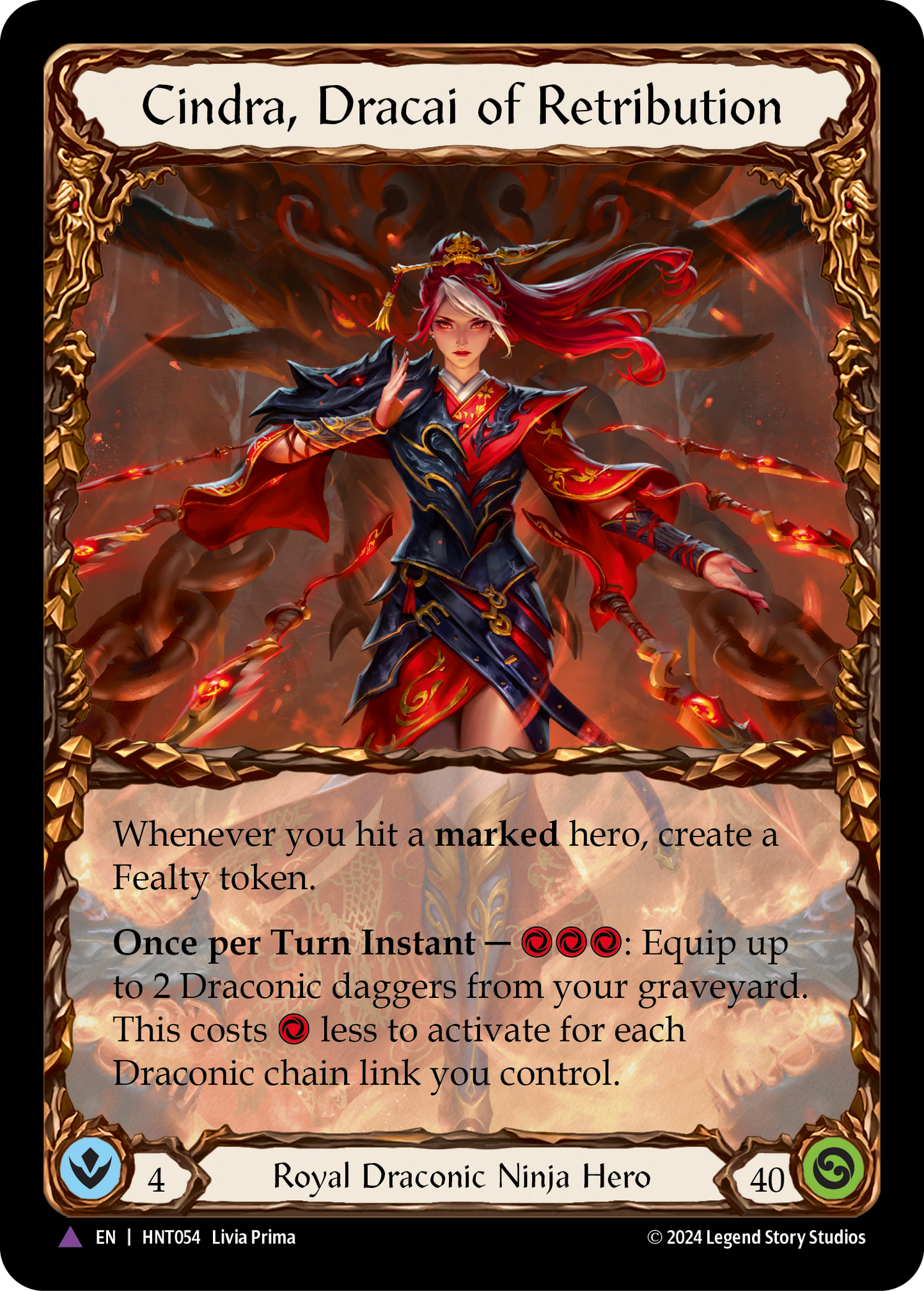 Cindra, Dracai of Retribution  Marvel