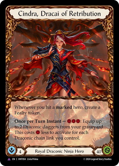 Cindra, Dracai of Retribution  Marvel