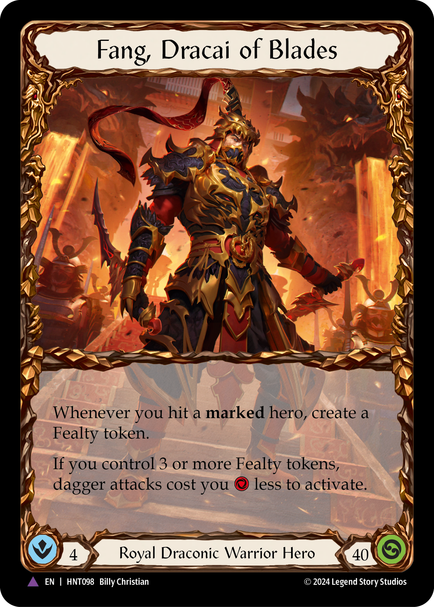 Fang, Dracai of Blades Marvel