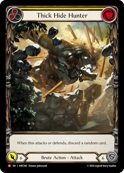 Thick Hide Hunter Extended Art