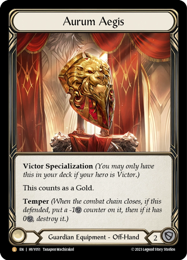 Aurum Aegis Cold Foil