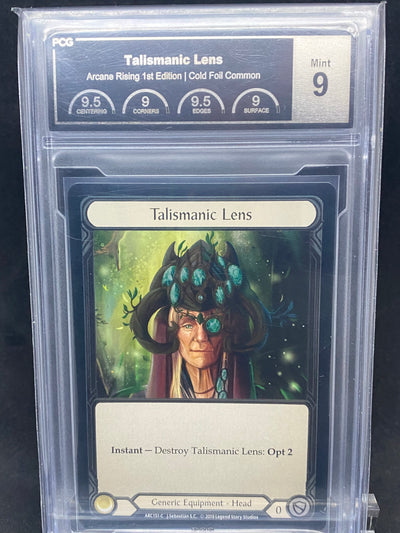 Talismanic Lens Cold Foil 9 Graded