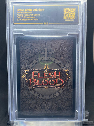 Grasp of the Arknight Cold Foil 9.5 Graded