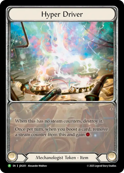 Hyper Driver Full Art NF Judge Promo